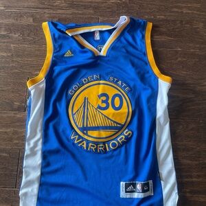 Adidas Blue NBA Swingman Jersey Seth Curry NWOT